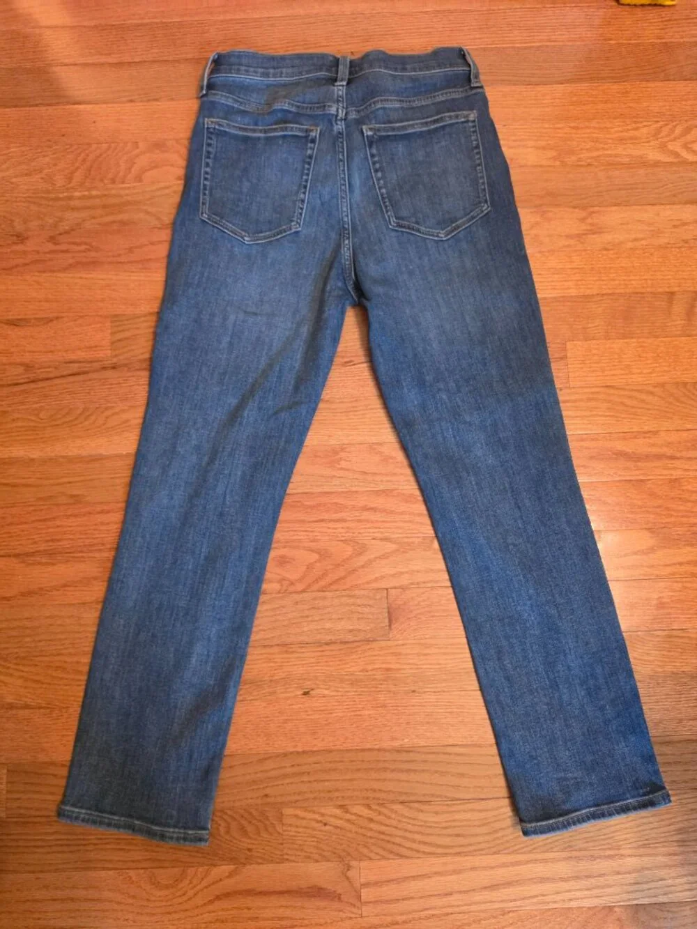 J. Crew Essential Straight Rhinestone Studded Front Jeans - Size 26